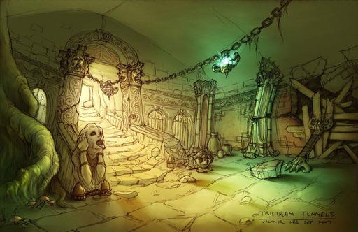 Diablo III - Опубликован фан-арт "Туннели Тристрама"