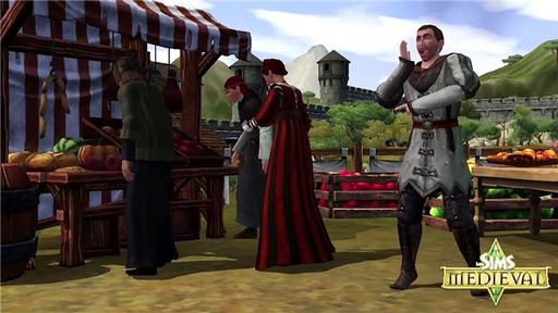 Sims Medieval, The - "Я-Придворный Шут" Удивительная история Пьера! 