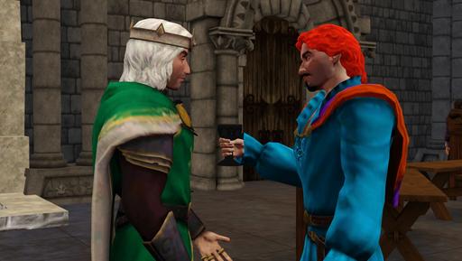 Sims Medieval, The - "Я  — Придворный Шут"  Сила смеха