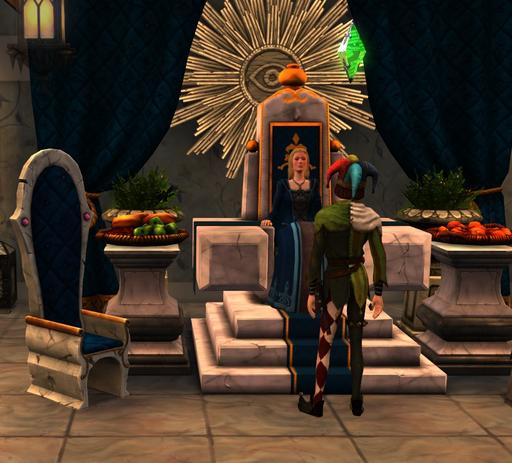 Sims Medieval, The - Конкурс «Я – Придворный Шут» "Песнь о придворном гаере"