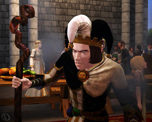 Sims Medieval, The - Конкурс «Я – Придворный Шут» "Альбри"